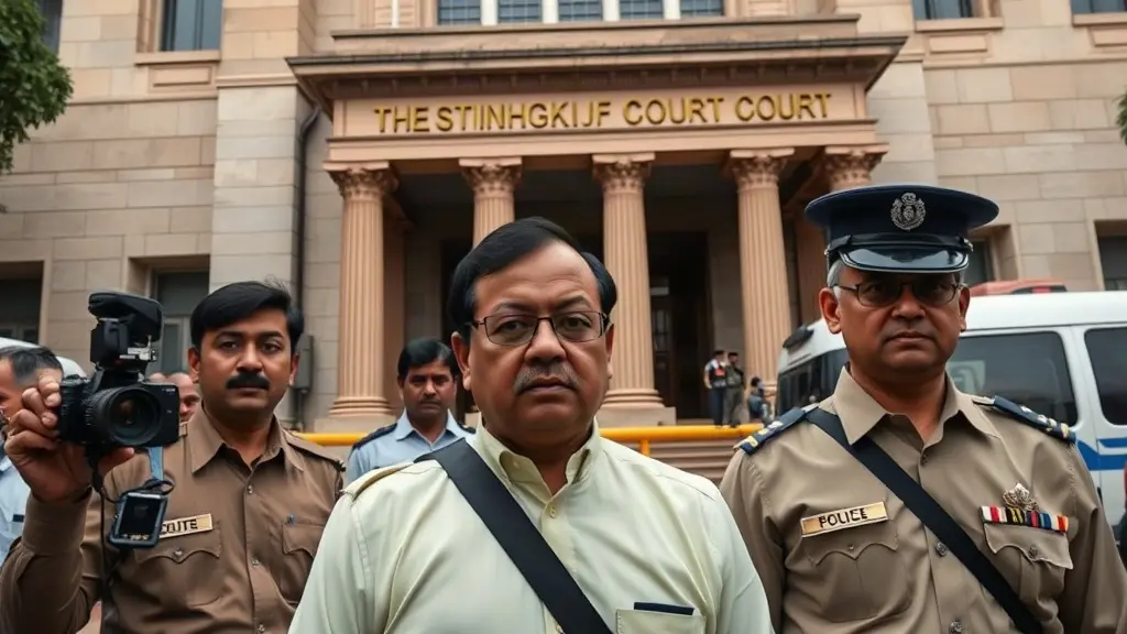 Police Take Former Bengal Minister From CGO Complex After ED Appearance