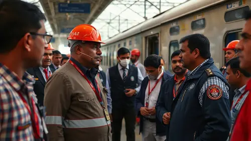 Documentary photograph: Kavach 4 0 Rollout How SIL-4 Technology Enhances Indian Railways Safety