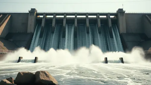 Documentary photograph: How Did the Narmada Control Authority Finalize Water Sharing Today?