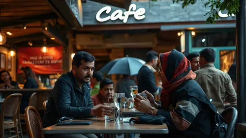 Documentary photograph: India s Cafe Chains Rethink Growth as Rents and Habits Shift