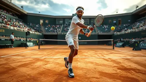 Documentary photograph: Vienna Draw Puts Musetti and Tiafoe Under Early Pressure