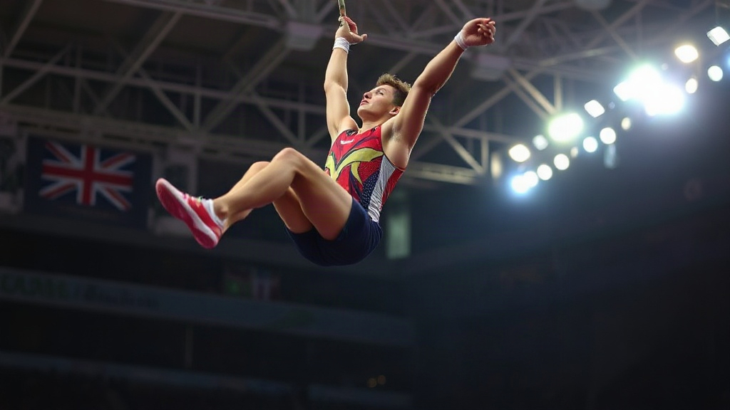 Documentary photograph: Joe Fraser Secures World All-Around Gymnastics Bronze with Composed Display in Rotterdam