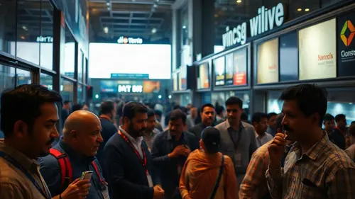 Documentary photograph: Jio Platforms Shatters Global Records as IPO Secures Over 10 Million Retail Applications