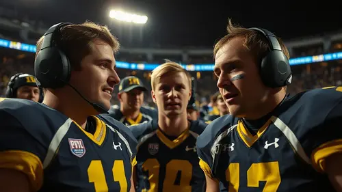 Documentary photograph: 2 Winners  3 Losers from Michigan Football s OT loss to Indi