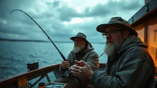 Documentary photograph: Gone Fishing Returns Ted s Last Series Bob s New Chapter