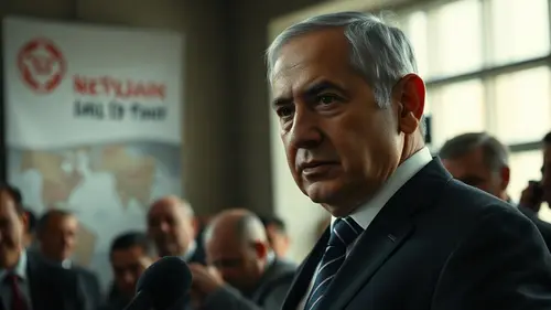 Documentary photograph: Netanyahu Weighs Crypto Assets to Bypass Sanctions