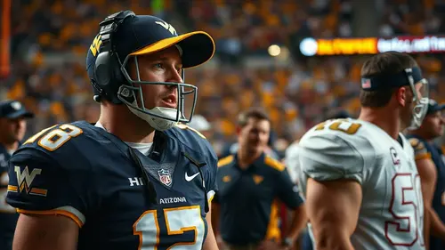 Documentary photograph: Arizona vs West Virginia What the Season Opening Game Means for Both Programs