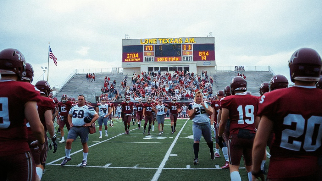 Documentary photograph: West Texas A M Prepares for Lone Star Conference Homecoming Clash Against Western New Mexico