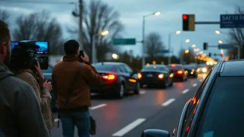 Documentary photograph: NHTSA Proposes Cyan Lights for Autonomous Vehicles