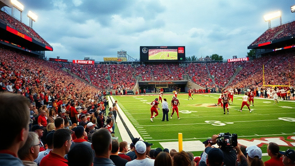 Documentary photograph: Ball State Football Hosts Sacramento State for Homecoming