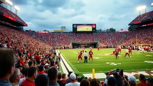Documentary photograph: Ball State Football Hosts Sacramento State for Homecoming
