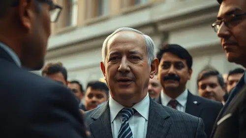 Documentary photograph: BibiCoin policy   Netanyahu faces backlash over plan to use crypto to bypass sanctions