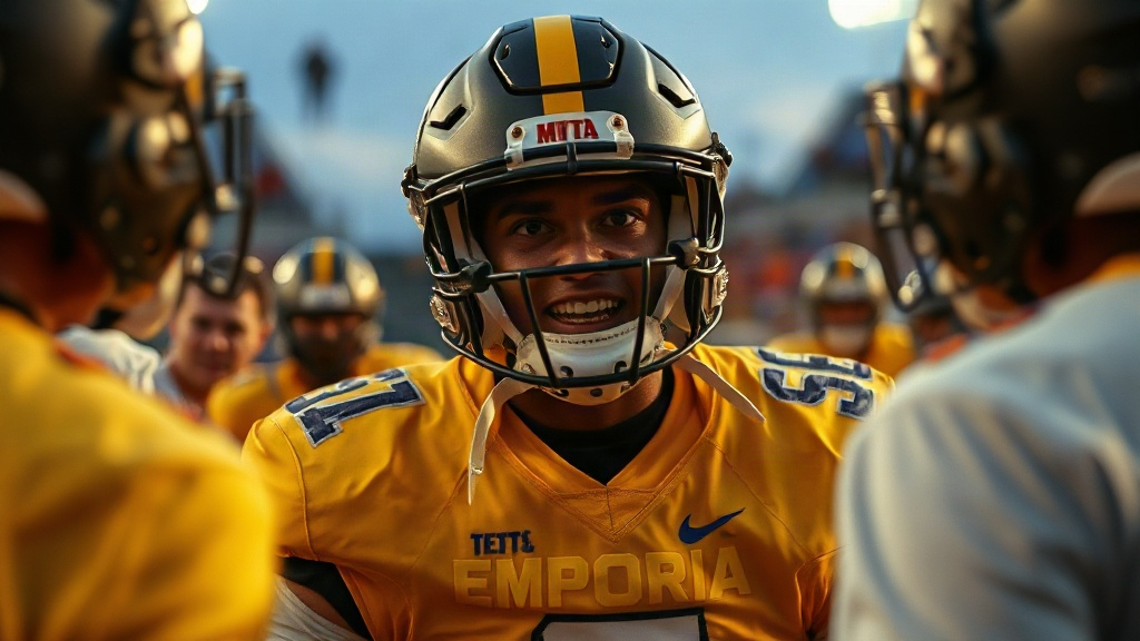 Documentary photograph: Emporia State Football Secures Metta Sports Streaming Deal