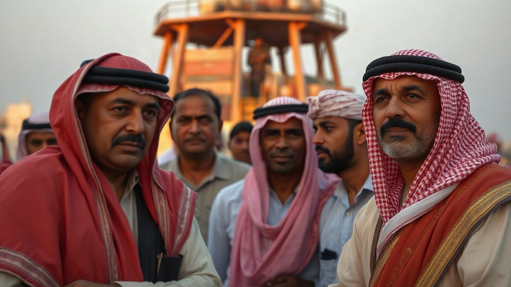 Documentary photograph: India Boosts Middle East Crude Imports to Pre-War Peaks