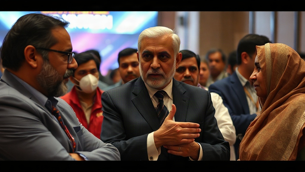 Documentary photograph: Iranian Diplomat Challenges Washington Over Deadly School Strike Accountability at New Delhi Forum