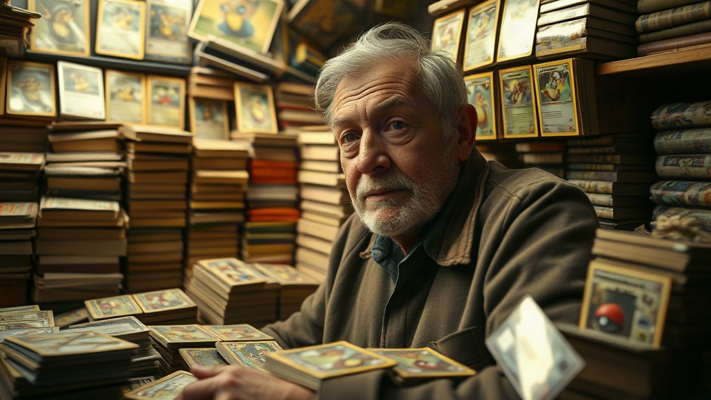 Documentary photograph: Attic Cache of Pok mon Cards Purchased for  300 Fetches  1 56 Million at International Auction