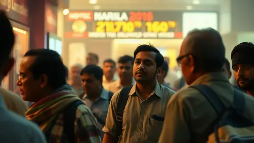 Documentary photograph: India s Top Ten Firms Lose Rs 1 55 Lakh Crore Alert