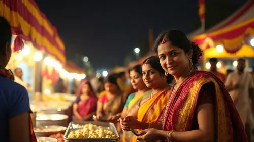 Documentary photograph: Vijayawada SARAS Mela Generates  5 Crore in Sales Over 8 Days
