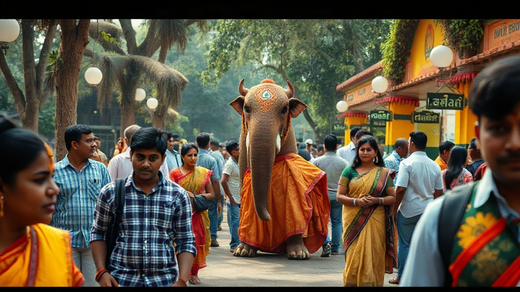 Documentary photograph: Mysuru Zoo Registers Unprecedented 1 57 Lakh Footfall and  1 93 Crore Revenue During Festive Dasara Peak