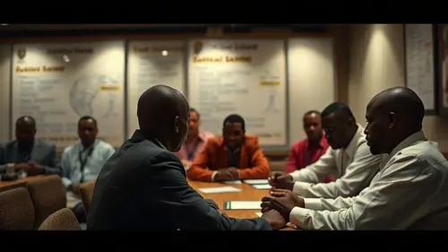 Documentary photograph: Somali Banks Association Central Bank Review Asset Classification Rules