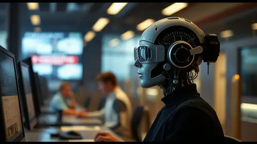 Documentary photograph: AI Cognitive Dependence Risks Turning Users into Empty Shells