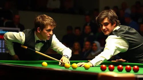 Documentary photograph: Kyren Wilson vs Jak Jones  Who Will Win the Northern Ireland Open Final