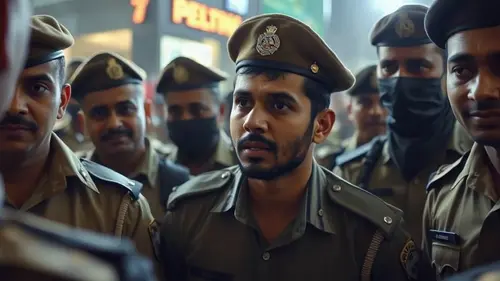 Documentary photograph: Delhi Police Arrest Influencer Over Racist Abuse Video
