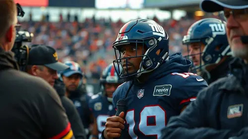 Documentary photograph: NFL Week 7 Analysis Giants Henry and Key Lineup Decisions