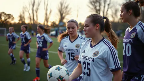 Documentary photograph: Minnesota State Holds No  3 Rank in DII National Poll