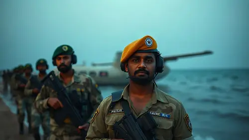 Documentary photograph: India  Australia War Drills  Why Island Warfare Shifts Now
