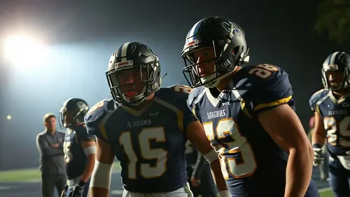 Documentary photograph: Aloha High Football Breaks Into Oregon 6A Coaches Poll Rankings