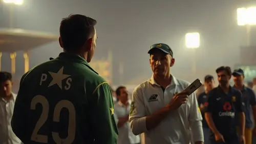 Documentary photograph: Pakistan Targets Tri-Series Final as England Seeks Fast Recovery