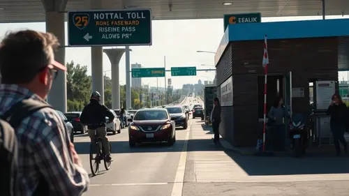 Documentary photograph: Highway Toll Relief Cheaper Monthly Passes Approved for Residents Near Plazas