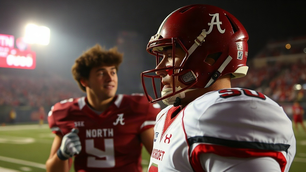 Documentary photograph: North Alabama Football Faces Formidable Test Against Ninth-Ranked Austin Peay in Pivotal Conference Showdown