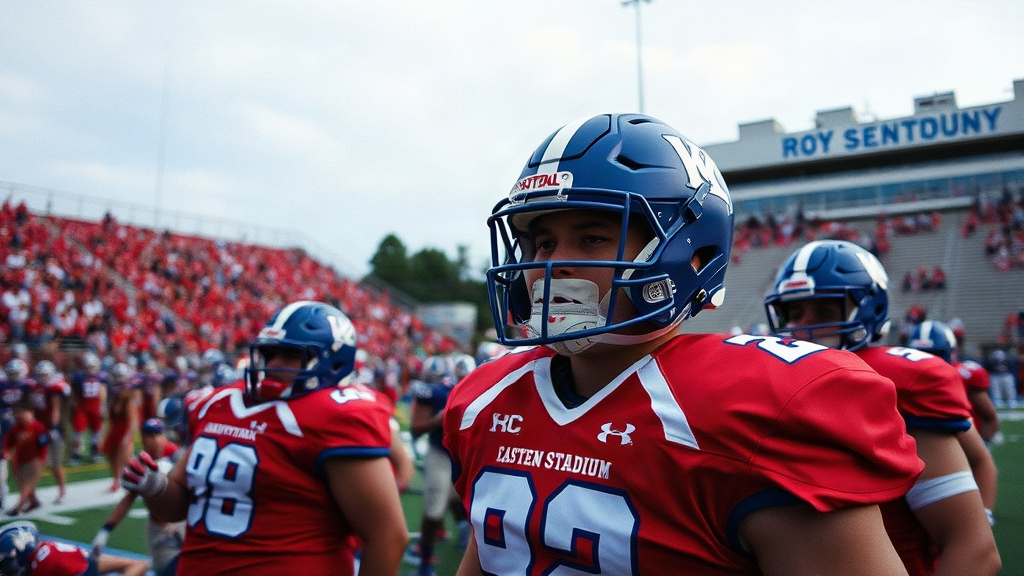 Documentary photograph: Eastern Kentucky Prepares for High-Stakes Homecoming Clash Against West Florida at Roy Kidd Stadium