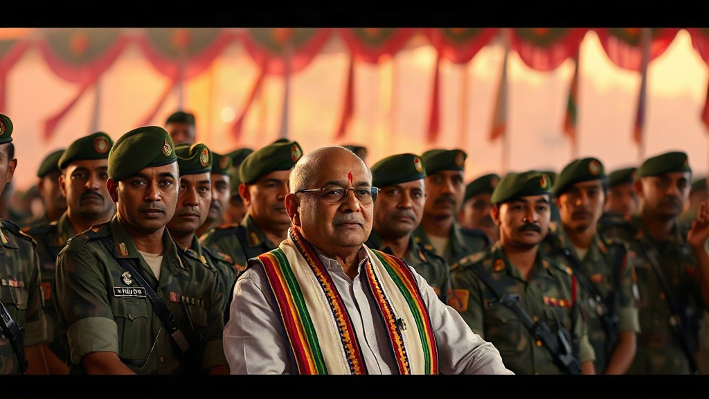 Documentary photograph: Rajnath Singh Directs Army to Build Long-Term Strategic Depth