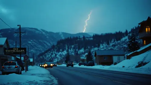 Documentary photograph: Utah Faces Heavy Storm System as Snow Teaser Hits High Elevation
