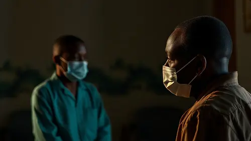 Documentary photograph: DR Congo Starts Clinical Trial of Ervebo Ebola Vaccine