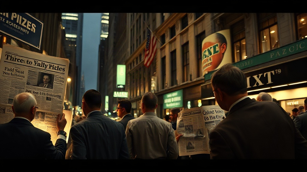 Documentary photograph: Wall Street 1929 Panic Review Shows Limits of Private Rescue