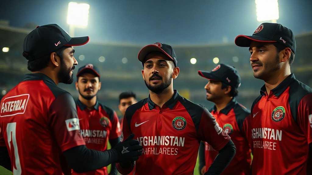 Documentary photograph: Afghanistan Enters Sharjah Tri-Series Final Against Zimbabwe Holding Decisive Momentum