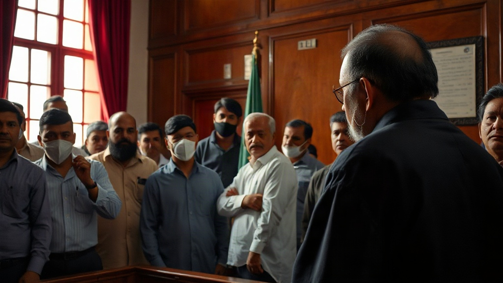 Documentary photograph: J K High Court Summons Srinagar DC Over Flawed PSA Detention