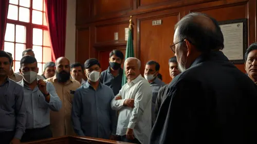 Documentary photograph: J K High Court Summons Srinagar DC Over Flawed PSA Detention