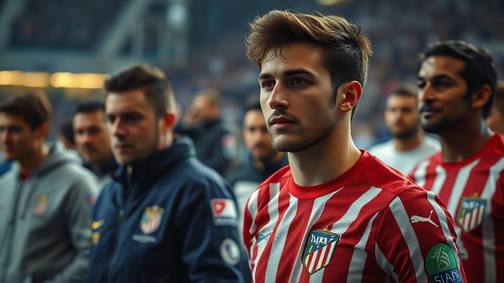 Documentary photograph: Atl tico Madrid Confirms Starting Lineup for Key League Match