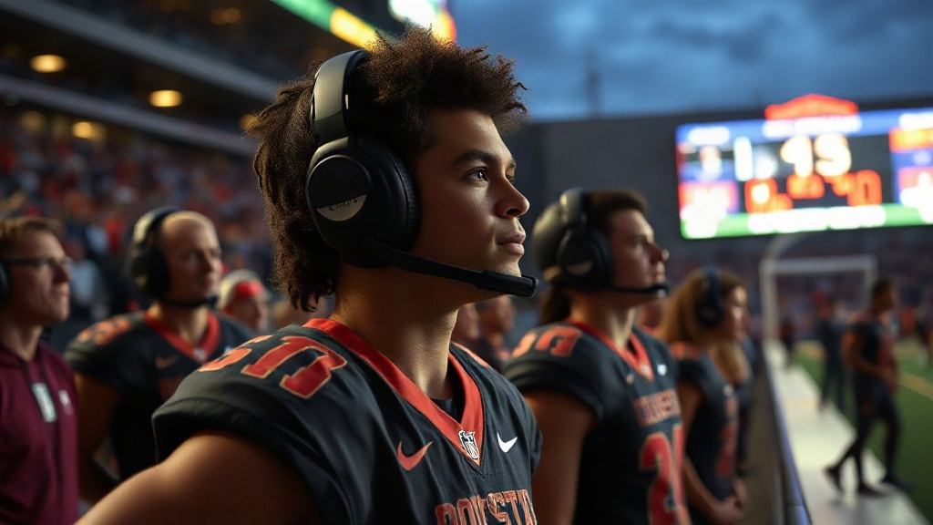 Documentary photograph: Boise State Faces Colorado State in Key Mountain West Clash