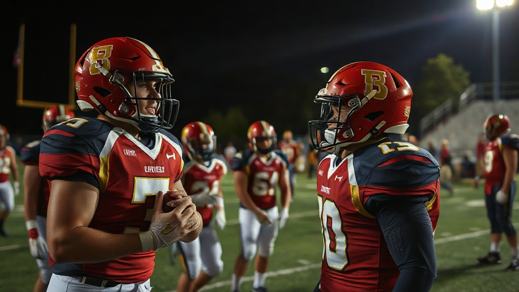 Documentary photograph: Arkansas High School Football Reshapes Playoff Races