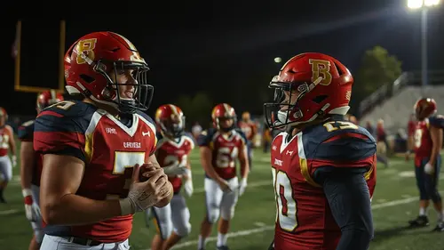 Documentary photograph: Arkansas High School Football Reshapes Playoff Races