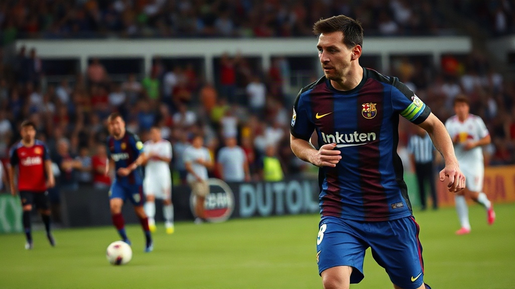 Documentary photograph: Lionel Messi Leads Inter Miami Against Red Bulls in MLS Test