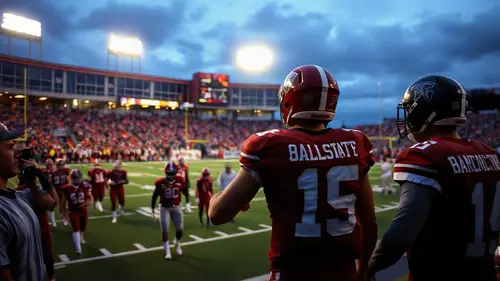 Documentary photograph: Ball State Football Targets Win Streak vs Sacramento State