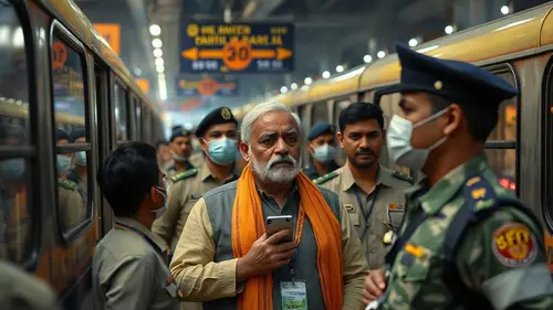 Documentary photograph: UP PET 2026  Yogi Orders Tight Transit  Exam Security