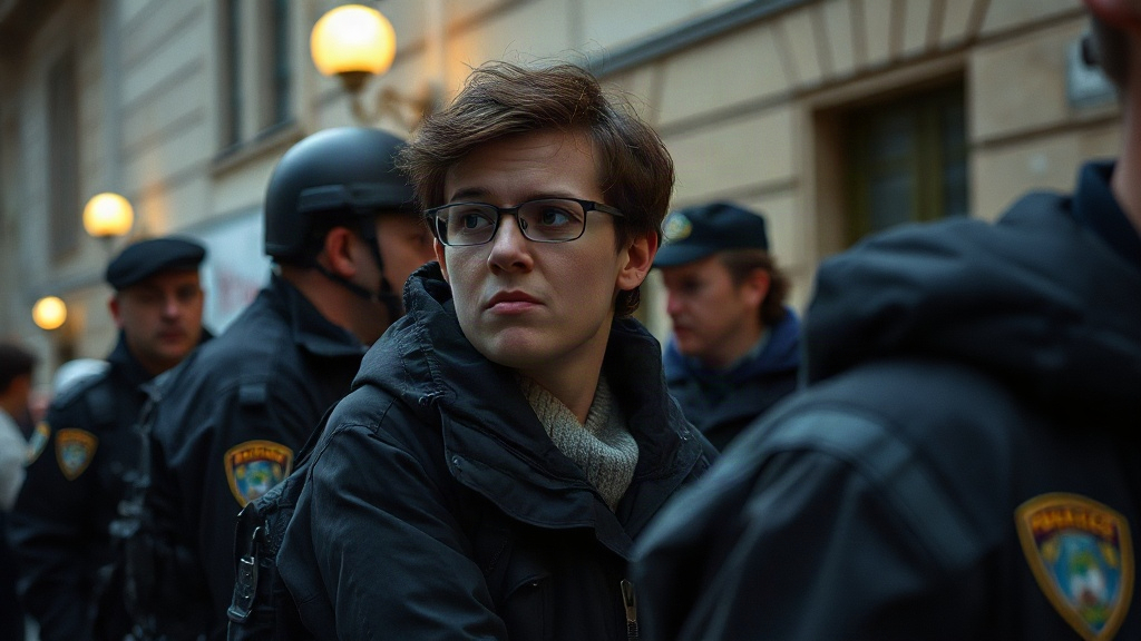 Documentary photograph: FBI Arrest in Germany  Online Coercion Tied to Teen Death
